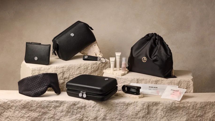 EVA Air amenity kits – Giorgio Armani Elegance